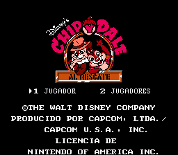 Chip ‘n Dale: Rescue Rangers (Spanish Translation) NES