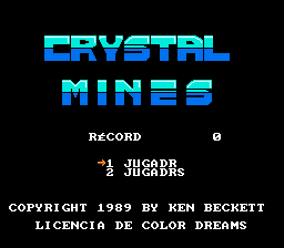 Crystal Mines (Spanish Translation) NES