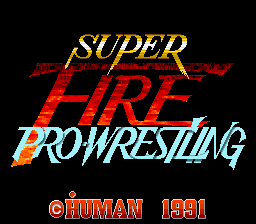 Color Fixes for Super Fire Pro Wrestling (SNES) Romhack